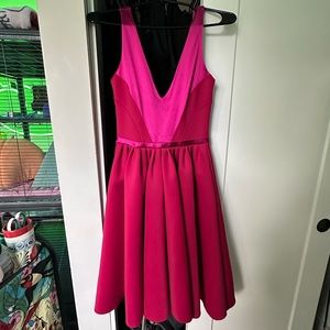 katharine kidd fit and flare dress